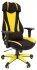 Игровое кресло Chairman game 14 чёрное/жёлтое RU - 3