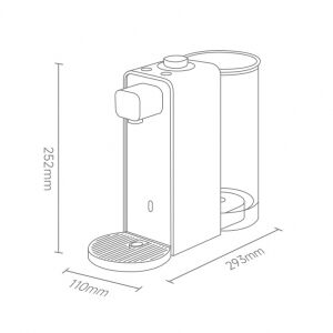 Термопот диспенсер Scishare Antibacterial Instant Hot Water Dispenser Mini 1.5L(S2306) Gold - 4