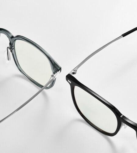 Очки защитные компьютерные Mijia Anti-Blue Light Glasses Titanium (HMJ03RM) (Black) - 5