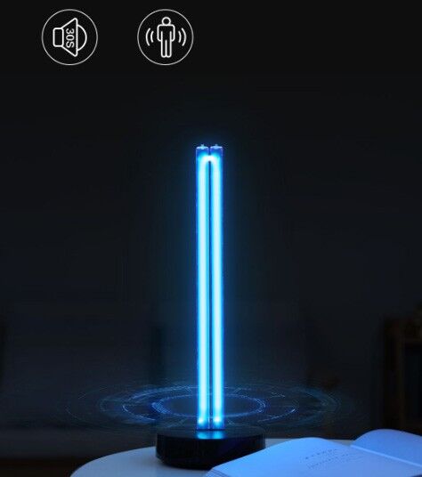 Бактерицидная дезинфекционная УФ лампа Xiaoda 36W UVC Disinfection Lamp (Wi-Fi), black - 4
