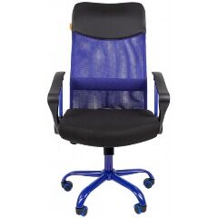 Офисное кресло Chairman 610,15-21 черный + TW синий RU - 2