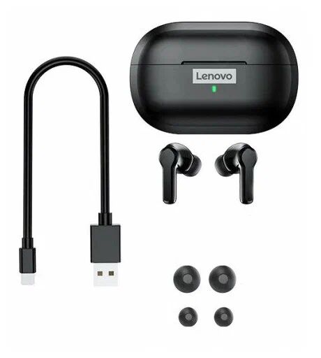 Беспроводные наушники Lenovo LivePods LP70 (Black) - 3
