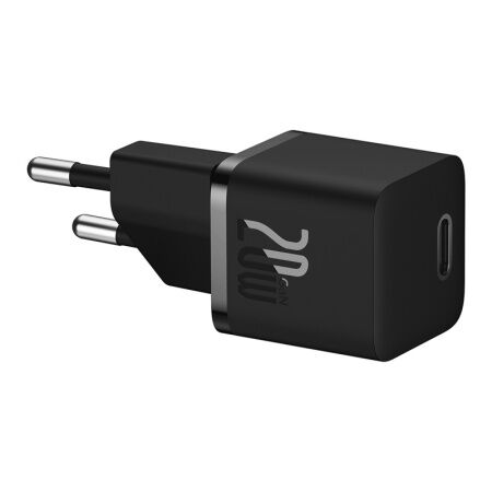 Зарядное устройство BASEUS GaN5 Fast Charger(mini) USB-C, 3A, 20W, черный - 2