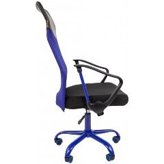 Офисное кресло Chairman 610,15-21 черный + TW синий RU - 3