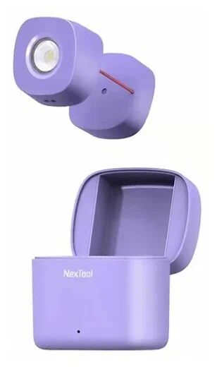 Налобный фонарь водонепроницаемый Nextool Night walk headlamp с зарядным кейсом NE20114 (Purple) - 1