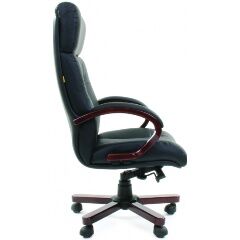 Офисное кресло Chairman 421,кожа черная RU - 3