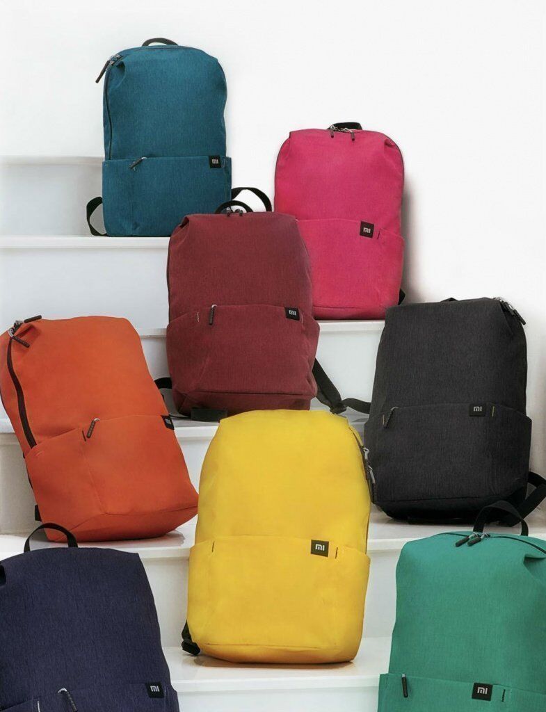 Цветные варианты рюкзаков Сяоми
