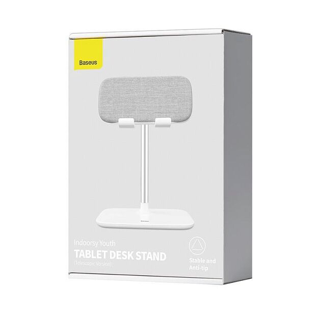Настольный держатель BASEUS Indoorsy Youth Tablet Desk Stand white, белый - 4