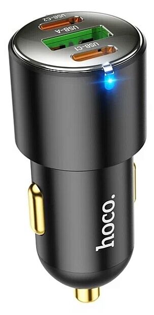 Автомобильное зарядное устройство Hoco NZ6 черный - 10