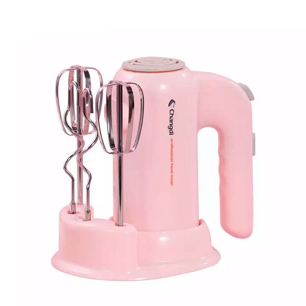 Ручной электрический миксер Mijia Changdi N330 (Pink) - 4