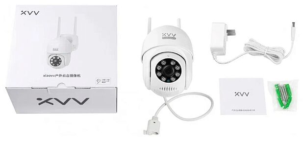 IP камера Xiaovv Outdoor PTZ Camera 2K (XVV-3630S-P1) (White) EU - 3