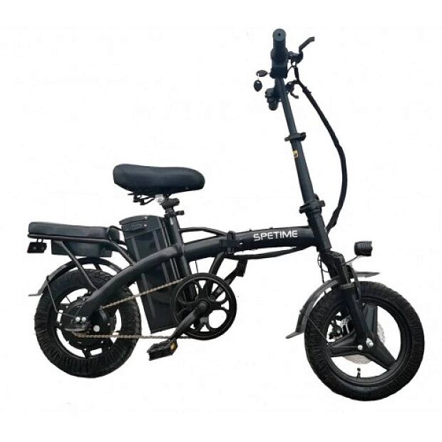 Электровелосипед Spetime E-Bike S6 (Black) - 2