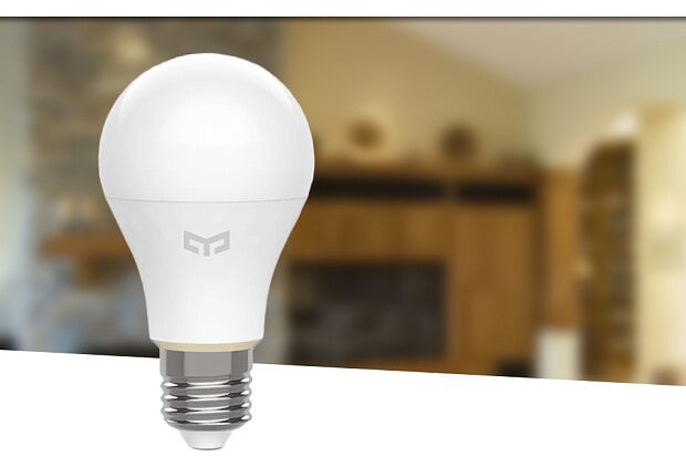 Лампа светодиодная Yeelight Умная лампочка Yeelight LED Bulb A60 (YLDP10YL) RU - 5