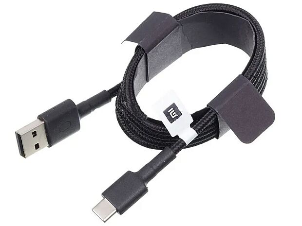 Кабель Xiaomi Mi USB Type-C Braided Cable 100см SJX10ZM (Black) - 3