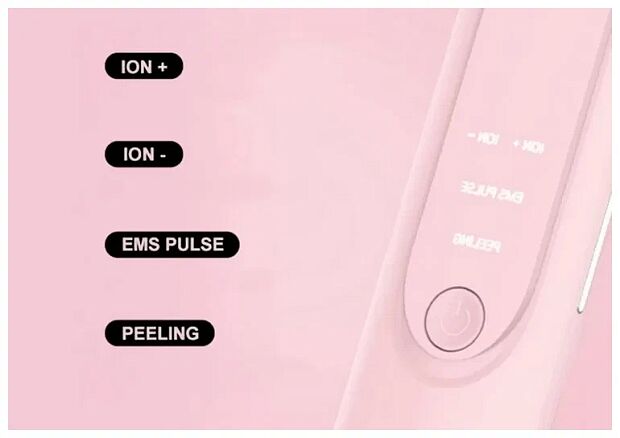 Аппарат ультразвуковой чистки лица InFace MS7100 (Pink) - 4