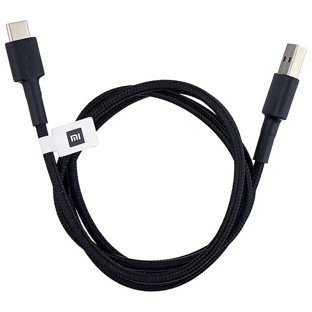 Кабель Xiaomi Mi USB Type-C Braided Cable 100см SJX10ZM (Black) - 4