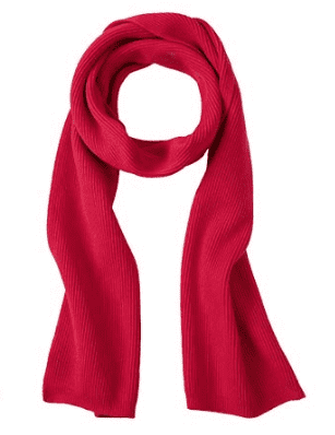 Шарф Urevo Wild Knit Scarf (Red/Красный) 