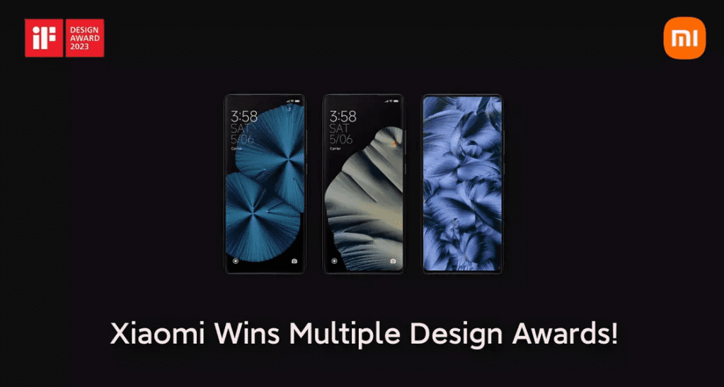Лауреаты премии Design Awards - смартфоны Xiaomi