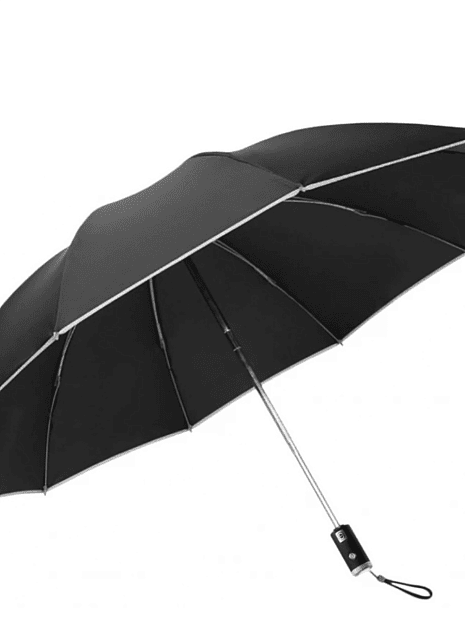 Зонт Zuodu Reverse Folding Umbrella (без фонарика) (Black) - 6