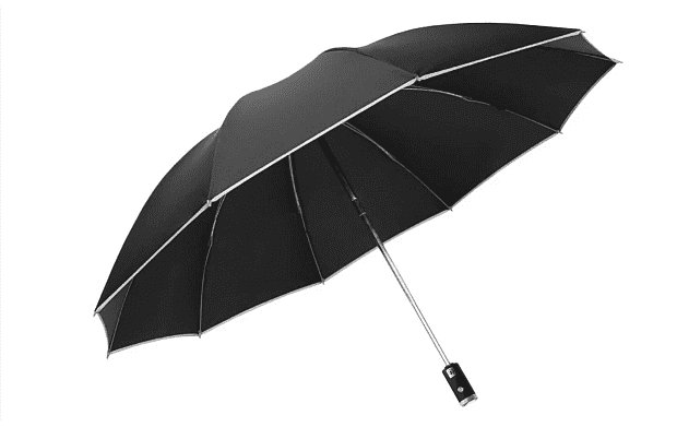 Зонт Zuodu Reverse Folding Umbrella (без фонарика) (Black) - 8