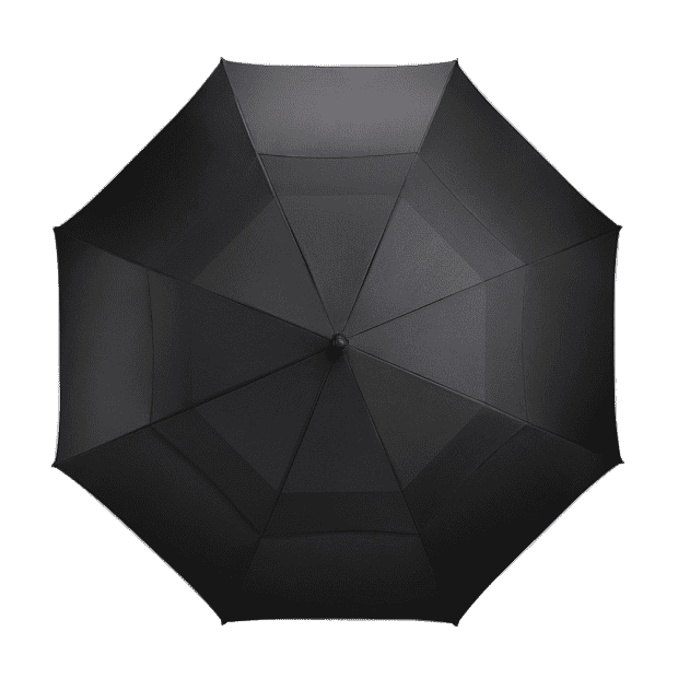 Зонт NINETYGO Double-layer Windproof Golf Automatic Umbrella (Black) - 6