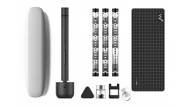 Электрическая умная отвертка Wowstick Screwdriver 1F+ 69in1 Kit  RU (Black/Черный) - 4