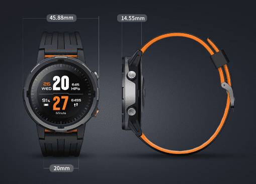 Умные часы Codoon Sports Watch X3 (Black/Черный) - 2